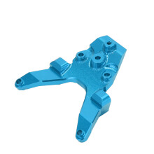 Aluminiumlegierungs-Vorderwand RC-Truck Upgrade-Teile für LOSI 1/18 Mini T 2.0 2WD Blau