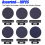 60-200 Grit Sanding Sponge Block Set Wet Dry, Blocks 6