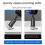 10pc Hexagonal Shank Brazed Dry Ceramic Tile Diamond Drill Bit Opener 4