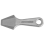 Titanium EDC Pry Bar Mini Alloy Crowbar Keychain Pendant Tool Silver 7