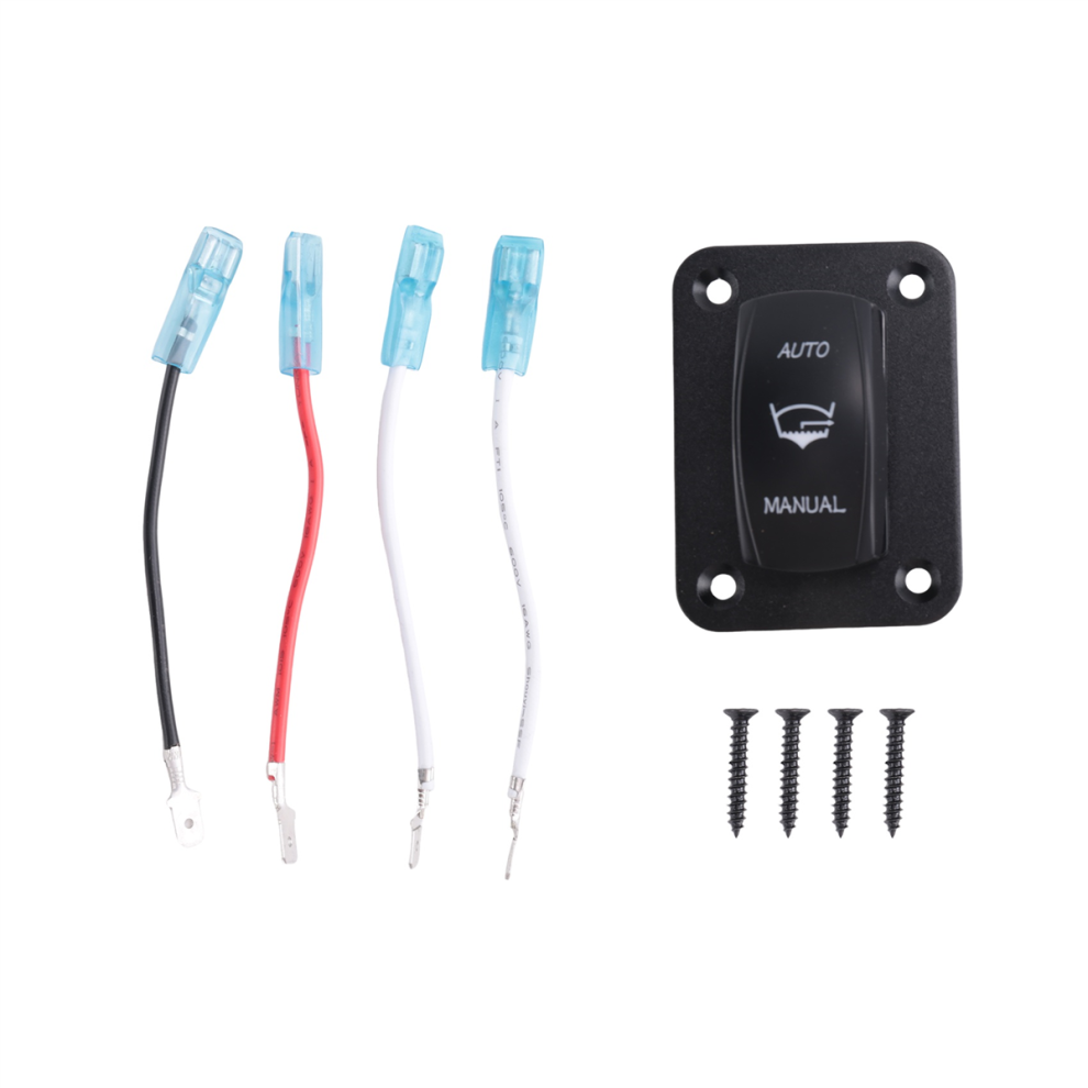 3Way Bilge Pump Rocker Switch Panel 4 Pin On-Off-(On) Spdt For Yacht 4853080203566