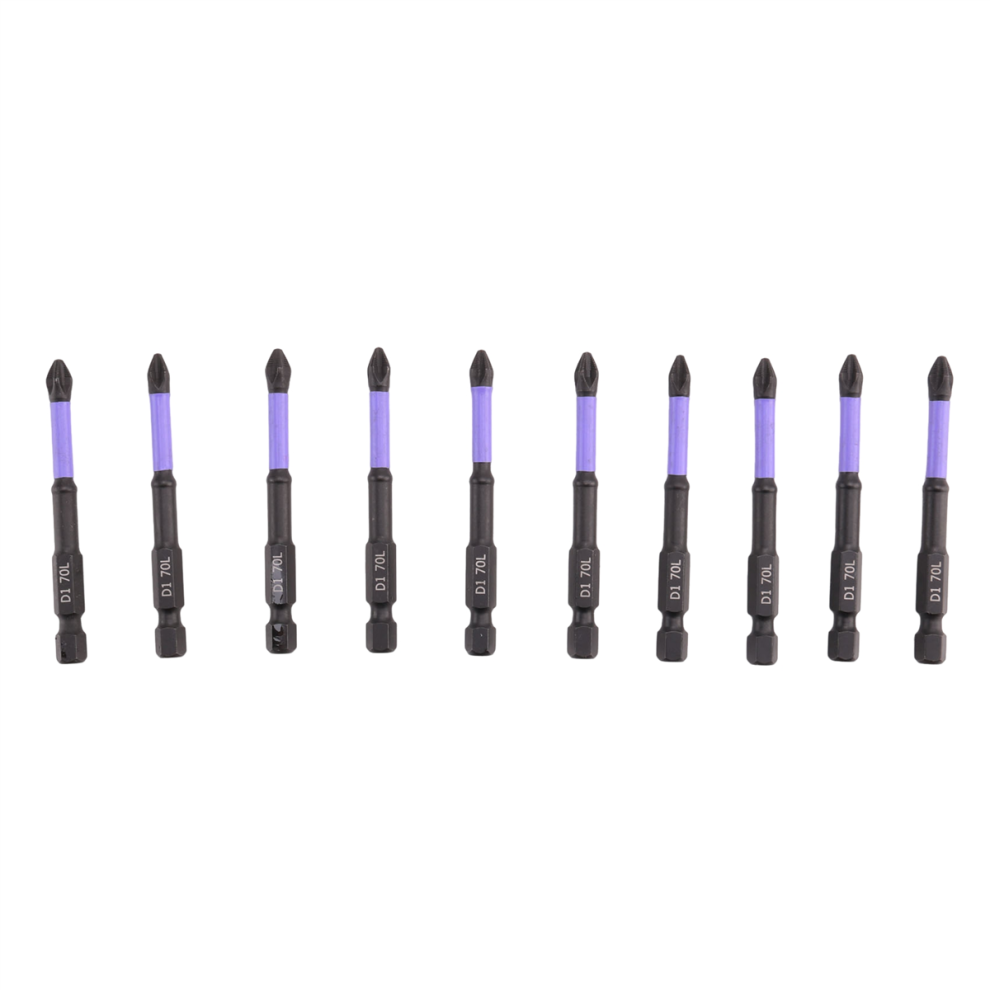 Magnetic Batch Head Crosses Screwdriver Impact Drill Bit Screw 70Mm 4853080203535
