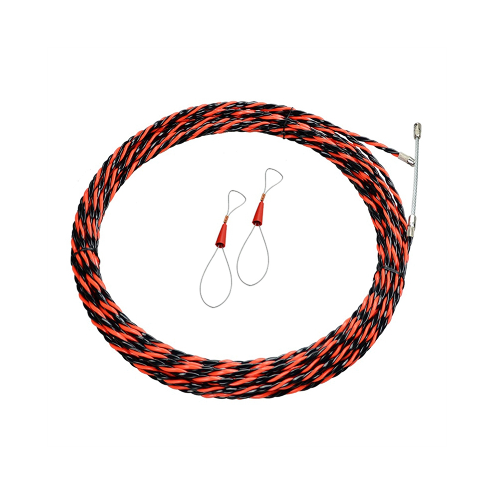 Electrical Threader Lead Tool 25M Cable Wire Guide Three-Strand Wall Stringer With Two Tighteners 4853080203559