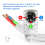 4Pcs Schuko Angled Plug,Flat Plug 250V, Power with Folding Handle, Protective Contact Screwdrive,EU 5