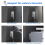 4Pcs Schuko Angled Plug,Flat Plug 250V, Power with Folding Handle, Protective Contact Screwdrive,EU 4