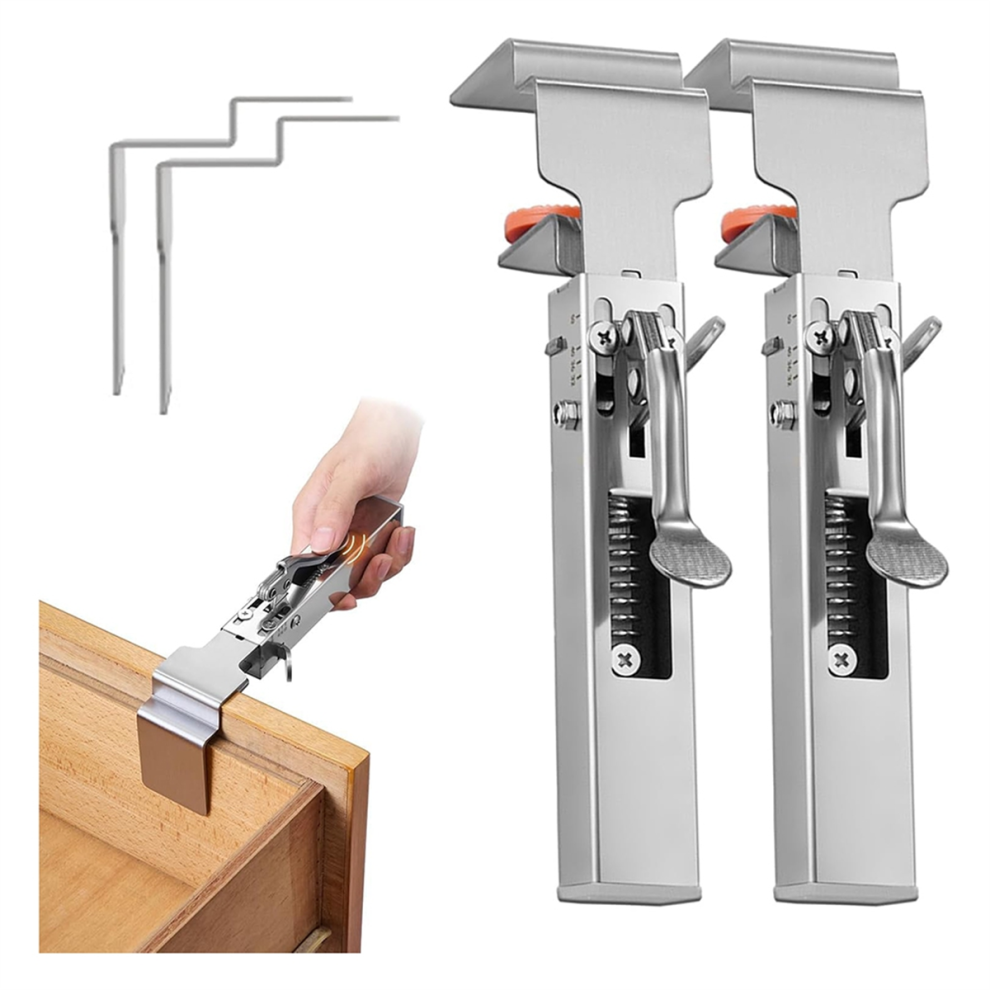 Adjustable Drawer Fixing Clamp,Drawer Front Installation Clamps,Universal Cabinet Clamps, Clamp 4853080205119