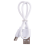 Specifications:
USB Rechargeable: -USB charging port, supports multiple charging methods, making charging more convenient.
Color: black
Material: ABS 4
