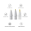 Pencil Tips for ,3 Styles No Wear Out Fine Point Precise Control Compatible with Tip 2
