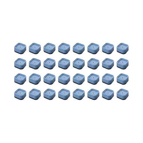32 Pack Furniture Risers Bed Risers Desk Leg Risers,1.38 Inch Stackable Adjustable Heavy Duty Bed Lifts