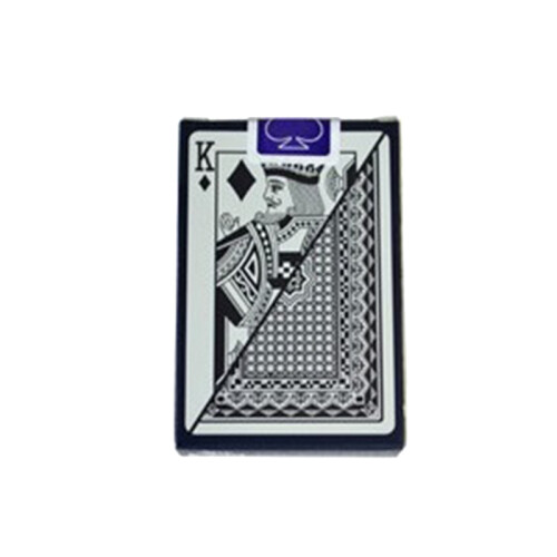 Multiplayer Game Card Box Packed Waterproof Playing Cards Plastic Poker Magic Tricks Tool,Black 1