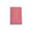 Multiplayer Game Card Box Packed Waterproof Playing Cards Plastic Poker Magic Tricks Tool,Red 3