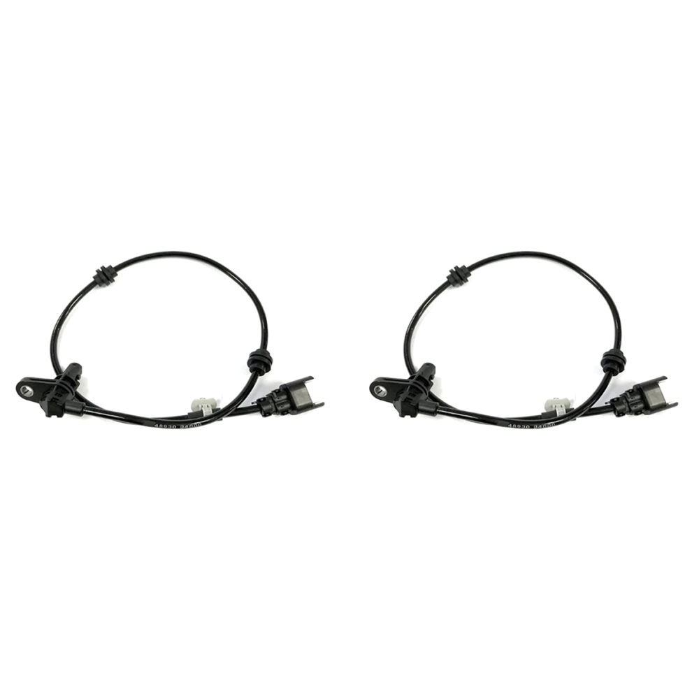 2X Car Abs Wheel Speed Sensor For Actyon Ii 2012-2021 Korando() 2010-2021 48930-34000 Black 4853330396802
