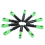 100Pcs Ftth Embedded Quick Connector SC/ Green Plastic Fiber Optic 3