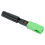 100Pcs Ftth Embedded Quick Connector SC/ Green Plastic Fiber Optic 5