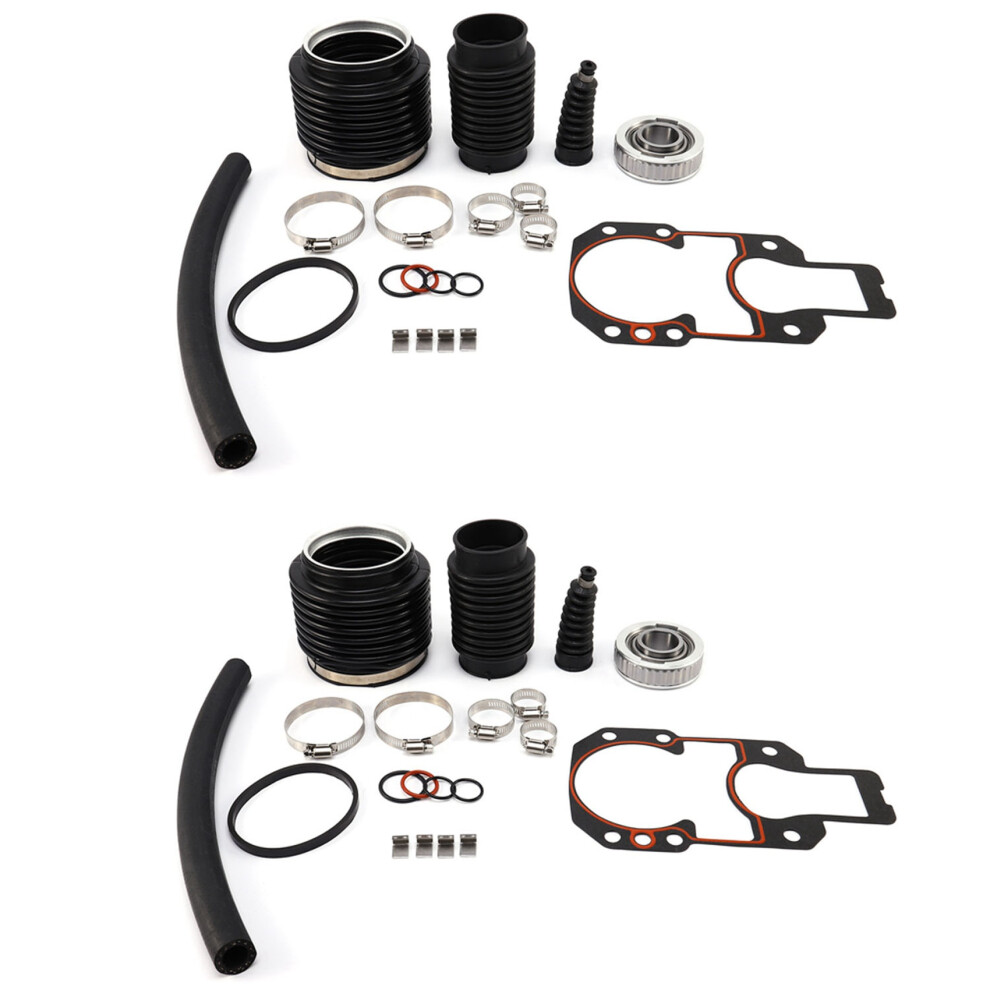 2X For Alpha Gen 2 Transom Bellows Repair Reseal Kit 30-803099T1 4853330302216