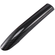 2X ABS Carbon Fiber Handbremse Abdeckung Griff Griff Hebel Bremse für Fit/Jazz GR9 2020 2021
