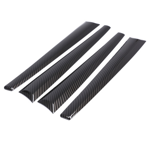 For 15-21 Inner Door Panel Trim Carbon Fiber 1