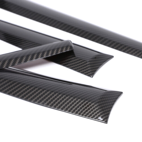 For 15-21 Inner Door Panel Trim Carbon Fiber 2