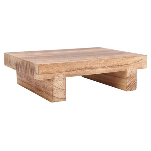 Wooden Step Stool for Adults, Bed High Beds, Kitchen 1