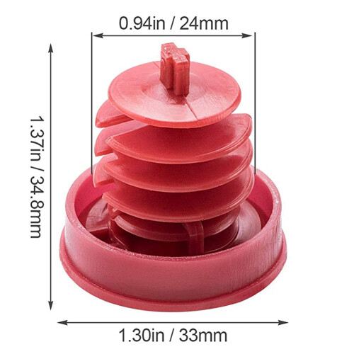 3Pcs Hydraulic Power Steering Pump Reservoir Cap Plug for 1
