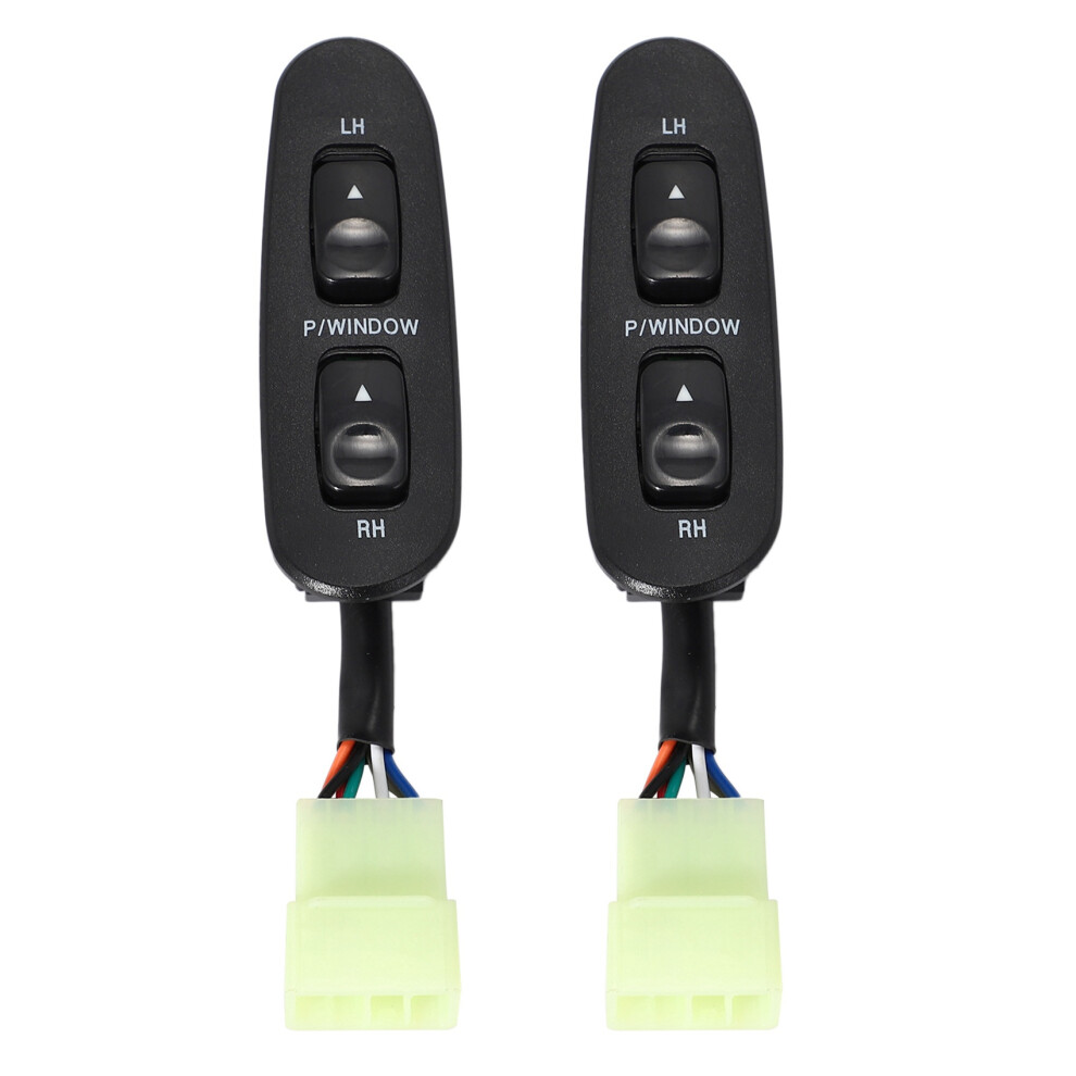 2X New Power Window Switch Fit For H100 Bus 93691-43600 4853330312963