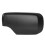 Left Side Matte Black Rearview Door Mirror Cover Cap 1