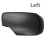 Left Side Matte Black Rearview Door Mirror Cover Cap 4
