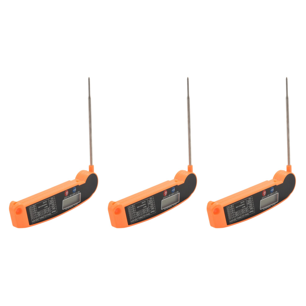 3X Digital Instant Read Meat Thermometer With Highly Accurate Temperature Probe, Electric 4853330316039