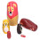 6Pcs Russian Nesting Dolls Kit Wooden Cartoon 3