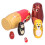 6Pcs Russian Nesting Dolls Kit Wooden Cartoon 4