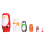 6Pcs Russian Nesting Dolls Gift Wooden Painted Art 1