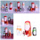 6Pcs Russian Nesting Dolls Gift Wooden Painted Art 11