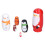6Pcs Russian Nesting Dolls Gift Wooden Painted Art 6