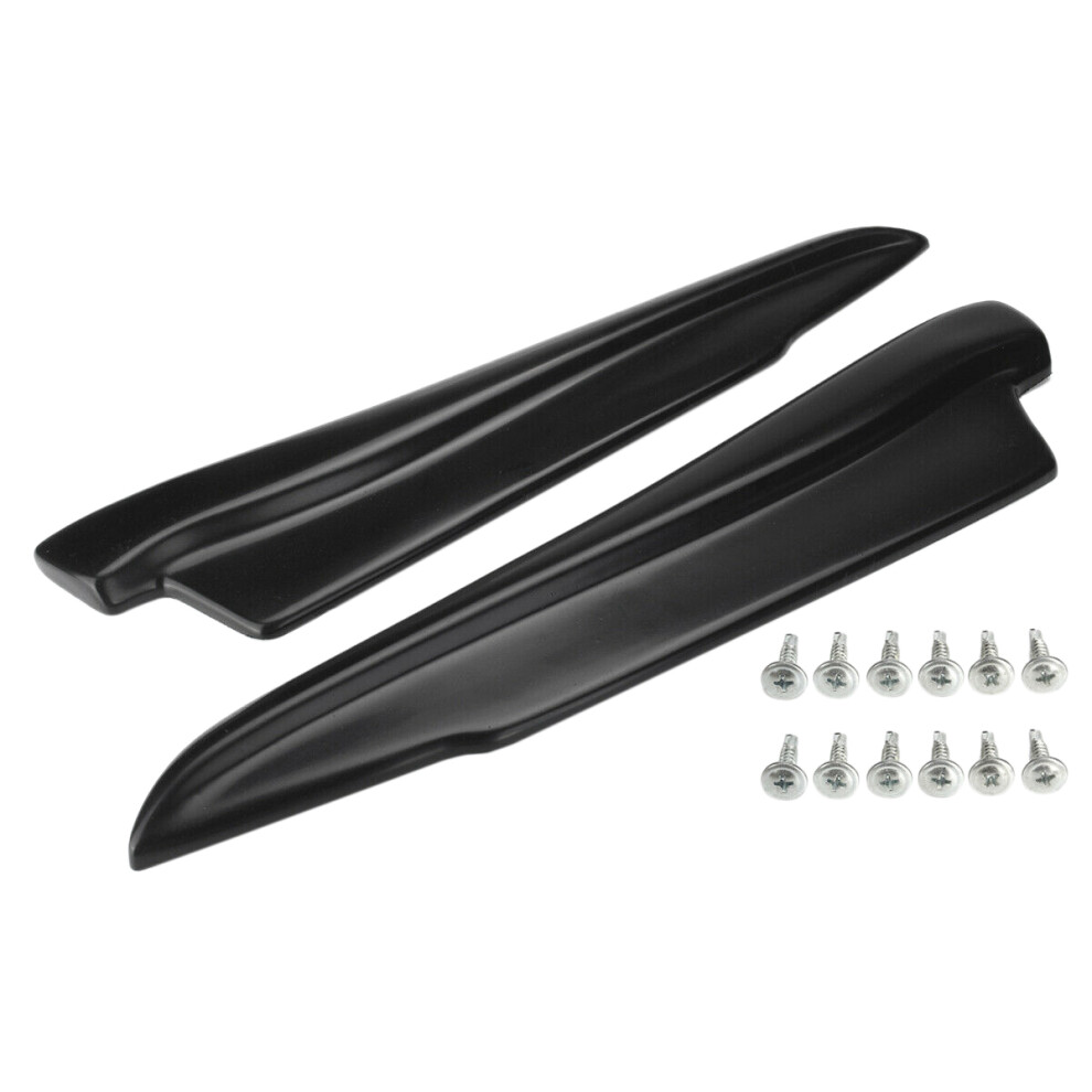 1 Pair Rear Bumper Aprons Valance Lip For - E90 E91 E92 E93 M3 4853330323273
