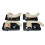 4PCS Car Interior Door Handle for 2005-2009 Beige 3