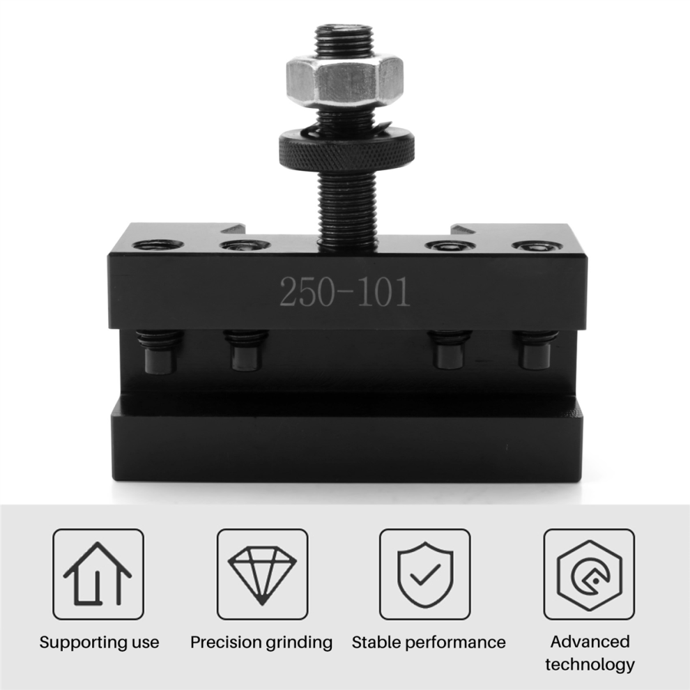 4Pcs Lathe Facing Holder For Quick Change Turning Tool 250-101 4853330330424