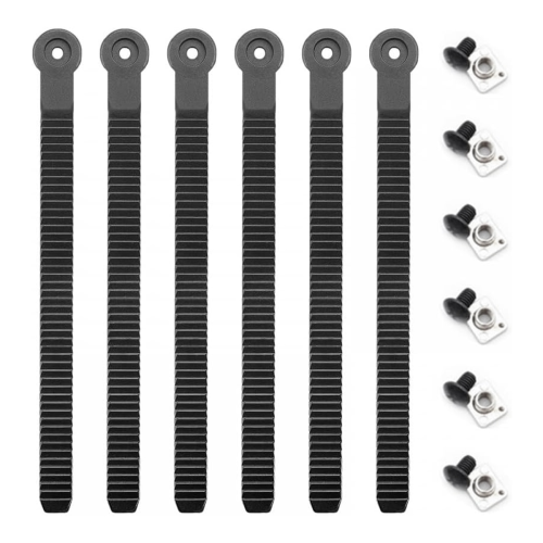 6PCS Snowboard Ankle Ladder Strap,with Screws 1