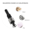 220-degree Solid Brass Peep Holes for Door with 16mm Drill Bit, A 6