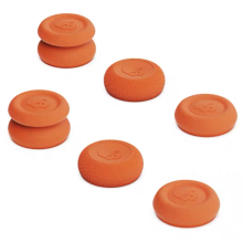 6 stücke Thumb-Stick Grip Caps Rocker Taste Kappe Für orange