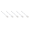 5X Suitable for SHUFFLE Data Cable USB Mp3 Charging 3, 4, 5, 6 7Th Generation Charger Wire 1