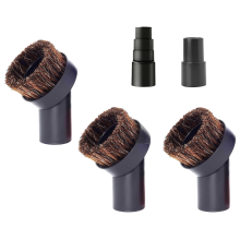 Vacuum Dust Brush for Most Cleaners with 1 1/4 Inch Hose