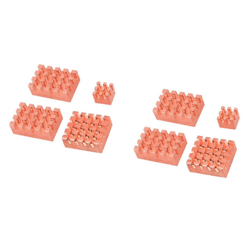Kühlkörper für 5 CPU-Kühler mit Wärmeleitband