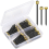 90Pcs 3 Sizes Picture Hanging Nails for Wall Decor Frame Kit 2