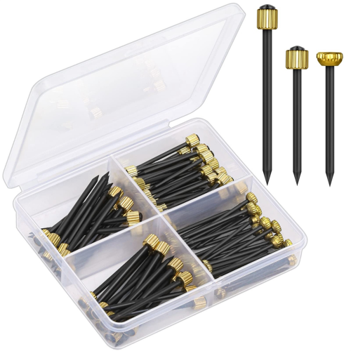 90Pcs 3 Sizes Picture Hanging Nails for Wall Decor Frame Kit 1