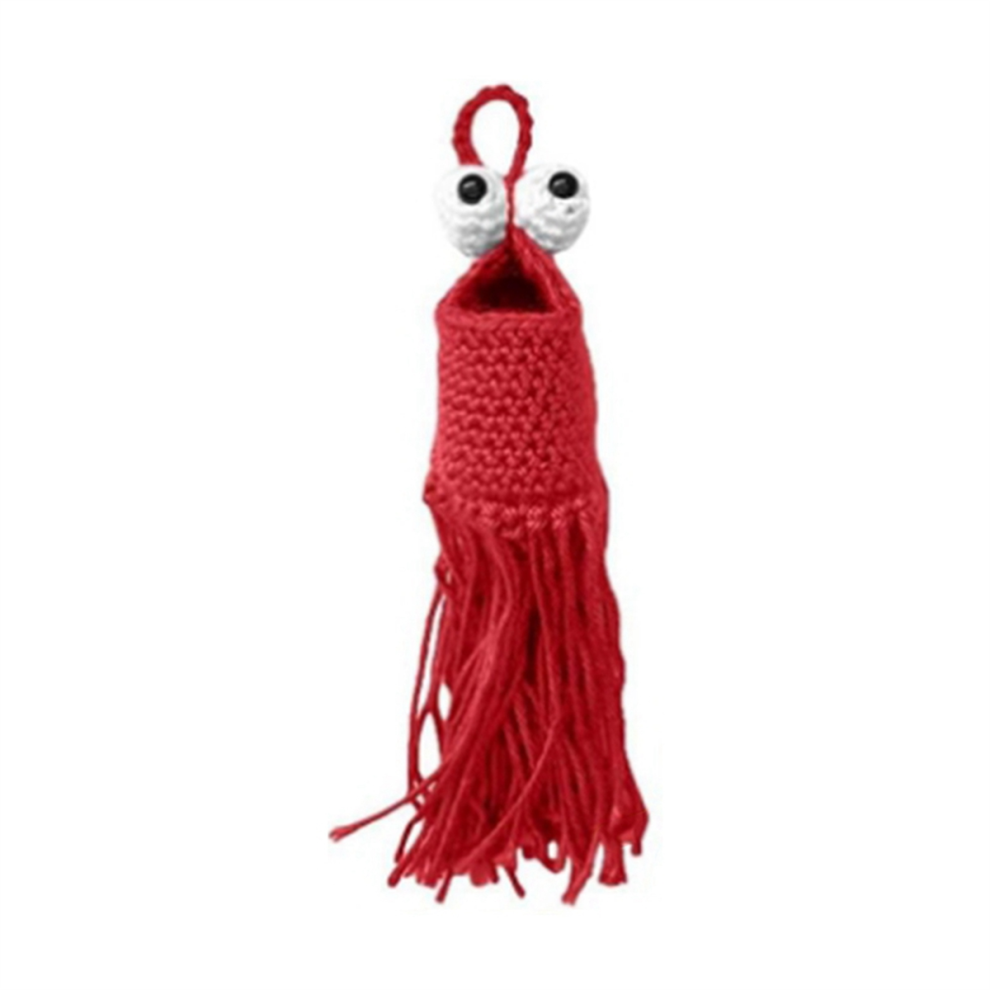 Crochet Plant Hanger,Plant Hanger Indoor Hanging Planter Basket Red S-image-OPC-PJQHY2W-NEW
