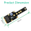 MSATA to M.2 Key B Adapter SSD 6