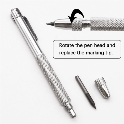5 Pack Tungsten Carbide Scriber with Magnet,Universal 2