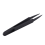 30 Pcs Black Plastic Electronic Pointy Tip Anti-Static Tweezers 5