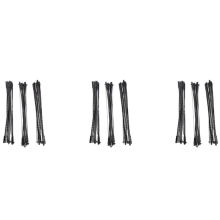 108Pcs Scroll Saw Blades 127mm Carbon Steel Fretsaw with Pin 15/18/24 Teeth Standard Fine Cut