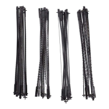 12Pcs 5 Inch Pinned Scroll Saw Blades TPI 10/15/18/24 Tools